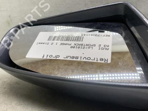 Used Right mirror AUDI A3 Sportback (8PA) [2004-2015]  19964581