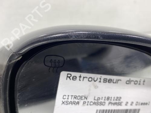 Right mirror CITROËN XSARA PICASSO (N68) 2.0 HDi | BP20017294C27 