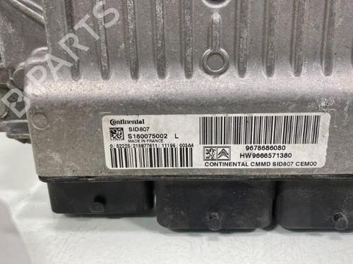 Engine control unit (ECU) CITROËN BERLINGO MULTISPACE (B9) 1.6 HDi 110 | BP21196826M57 