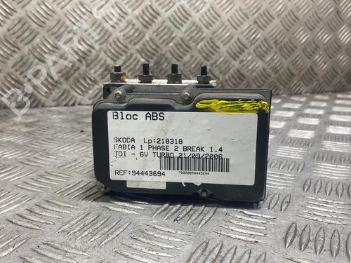 Used ABS pump SKODA FABIA I Combi (6Y5) 1.4 TDI (80 hp) 21963762