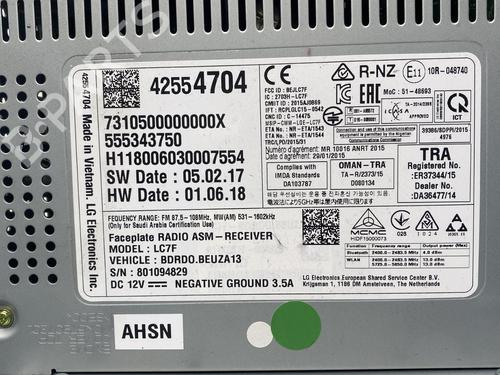 Radio OPEL CORSA E (X15) 1.4 (08, 68) | BP31281606E6  - Image 7