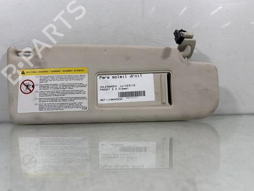 Used Right sun visor VW PASSAT B7 (362) 2.0 TDI (140 hp) 29863713