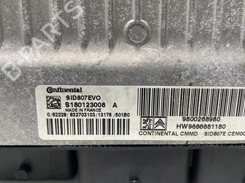 Engine control unit (ECU) PEUGEOT 5008 (0U_, 0E_) 1.6 HDi | BP37648575M57 - Image 3