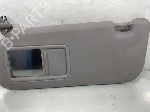 Used Left sun visor Left sun visor TOYOTA YARIS (_P9_) 1.4 D-4D (NLP90_, NLP90R) (90 hp) 27404722 27404722