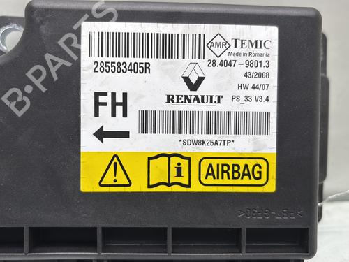ECU airbags RENAULT MEGANE III Coupe (DZ0/1_) 1.9 dCi (DZ0N, DZ0J, DZ1J, DZ1K) | BP29507719M53 