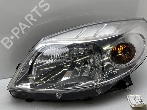 Used Left headlight DACIA SANDERO 1.4 (BS0C, BS0A, BS0G, BS1F, BS0E) (75 hp) 29564739