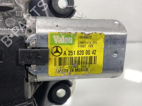 Used Rear wiper motor MERCEDES-BENZ M-CLASS (W164) ML 280 CDI 4-matic (164.120) (190 hp) 19990571