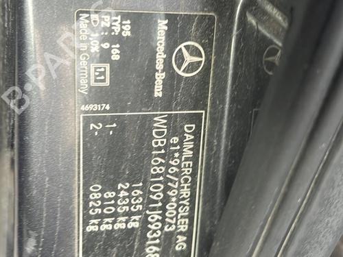 Left taillight MERCEDES-BENZ A-CLASS (W168) A 170 CDI (168.009, 168.109) | BP20659718C34 