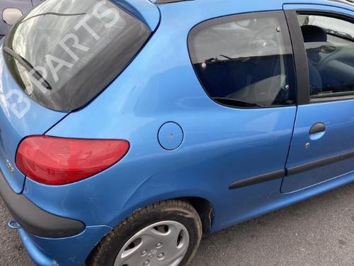 Rear bumper PEUGEOT 206 Hatchback (2A/C) 1.1 i | BP19988128C8 