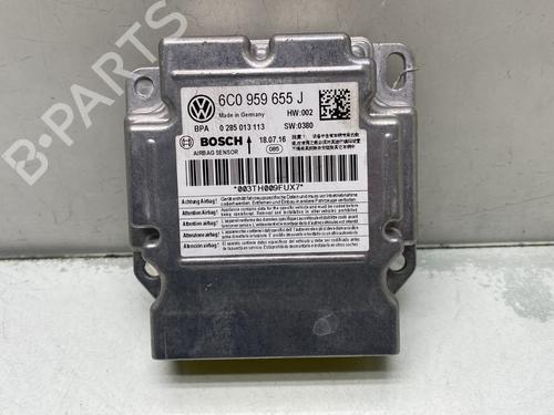 Airbag module VW POLO V (6R1, 6C1) 1.4 TDI (75 hp) 31281659