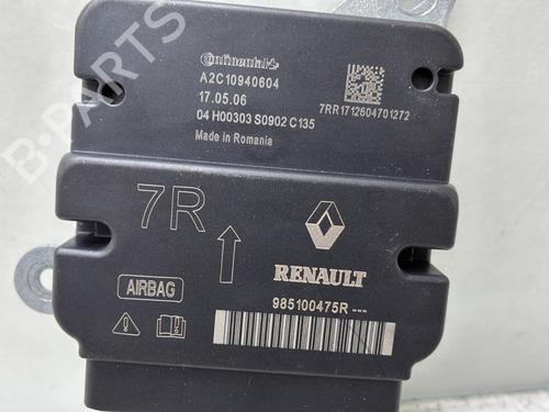 Used ECU airbags ECU airbags RENAULT CAPTUR I (J5_, H5_) 1.2 TCe 120 (118 hp) 33830853 33830853
