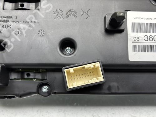 Instrument cluster PEUGEOT 208 II (UB_, UP_, UW_, UJ_) 1.2 PureTech 75 | BP29939173C47 
