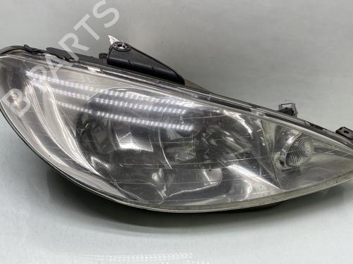 Used Right headlight PEUGEOT 206 Hatchback (2A/C) 1.4 HDi eco 70 (68 hp) 31175976