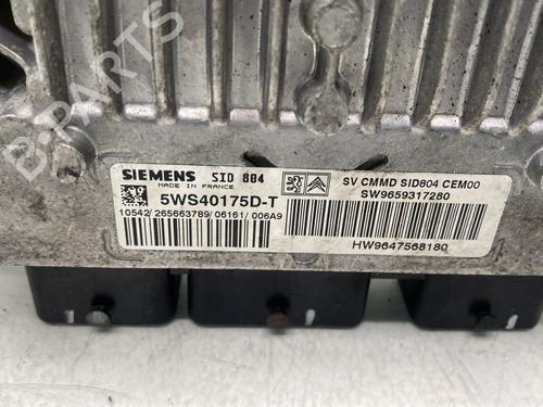 Engine control unit (ECU) PEUGEOT 1007 (KM_) 1.4 HDi | BP31288492M57