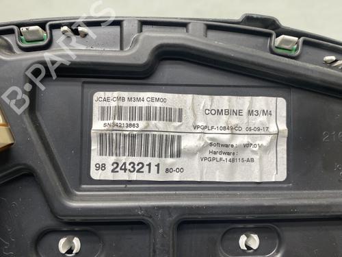Instrument cluster CITROËN C-ELYSEE (DD_) 1.6 BlueHDi 100 | BP24453083C47 