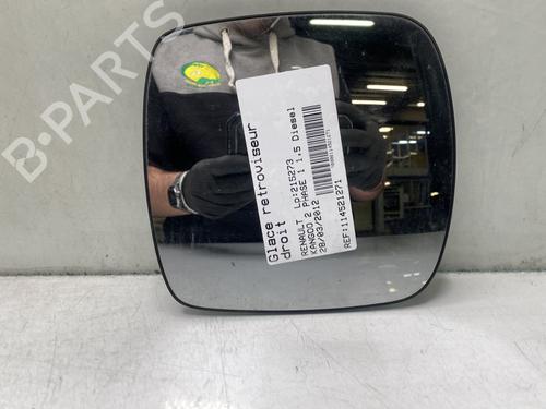 Used Right mirror glass RENAULT KANGOO / GRAND KANGOO II (KW0/1_) 1.5 dCi 90 (KW05, KW08, KW0G, KW11) (90 hp) 30791358