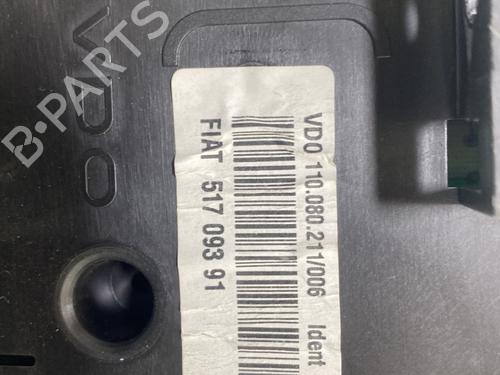 Instrument cluster LANCIA YPSILON (843_) 1.3 JTD (843.AXD11, 843.AXD1A) | BP24510415C47 