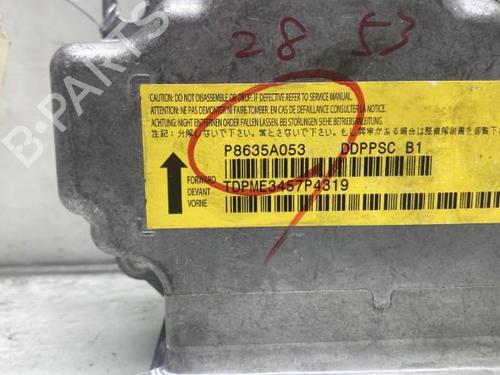 Used ECU airbags PEUGEOT 4007 (VU_, VV_) 2.2 HDi (156 hp) 19959298