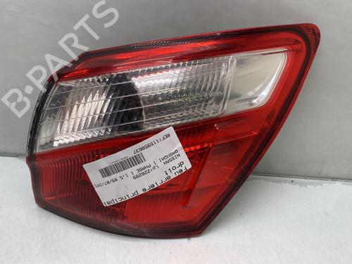 Used Right taillight NISSAN QASHQAI I (J10, NJ10) 1.5 dCi (106 hp) 31022810