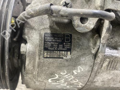 AC compressor RENAULT SCÉNIC III (JZ0/1_) 1.6 dCi (JZ00, JZ12) | BP21091742M34 