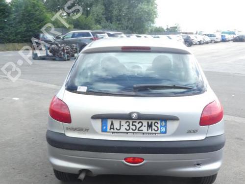 Rear left exterior door handle PEUGEOT 206 Hatchback (2A/C) 1.9 D | BP20013155C130 