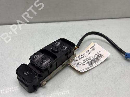 Used Left front window switch MERCEDES-BENZ C-CLASS (W203) C 200 CDI (203.004) (116 hp) 29286879