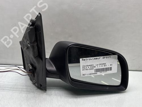 Right mirror VW POLO IV (9N_, 9A_) 1.9 SDI 6Q1857508G01C