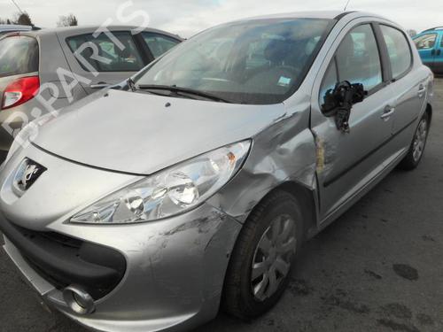 Front left exterior door handle PEUGEOT 207 (WA_, WC_) 1.6 HDi | BP20032642C128 