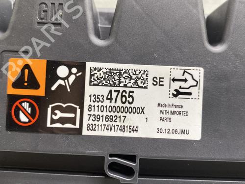 ECU airbags OPEL ASTRA K (B16)  | BP19955423M53 