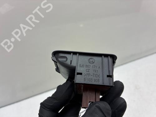Left front window switch SKODA FABIA II (542) 1.6 TDI | BP39607116I27 - Image 2