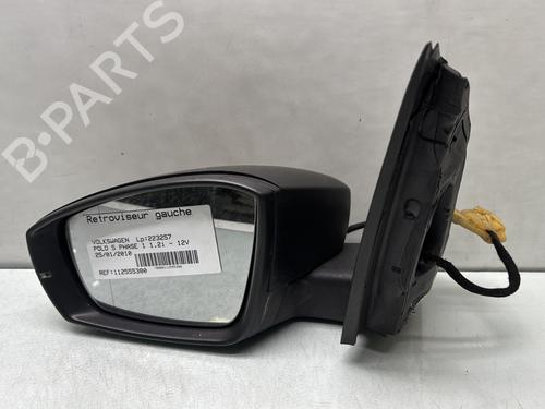 Used Left mirror VW POLO V (6R1, 6C1) 1.2 (70 hp) 29707401