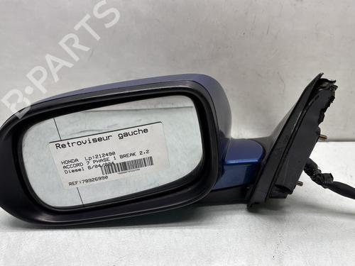 Rétroviseur gauche HONDA ACCORD VII Tourer (CM, CN) 2.2 i-CTDi (CN2) (140 hp) 31881221