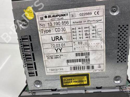 Used Radio OPEL ASTRA H (A04) 1.7 CDTI (L48) (80 hp) 20013484