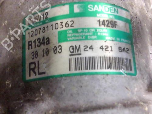 Used AC compressor AC compressor OPEL MERIVA A MPV (X03) 1.7 CDTI (E75) (100 hp) 20016266 20016266