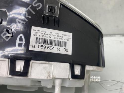 Instrument cluster PEUGEOT 2008 I (CU_) 1.6 VTi | BP19960312C47 