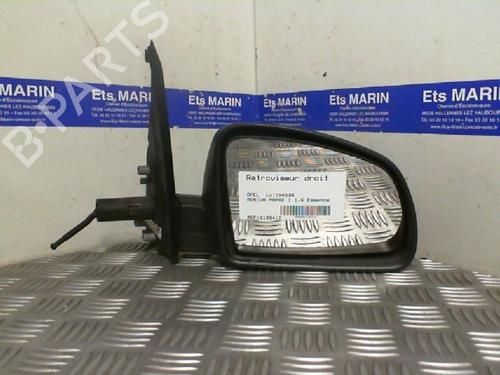 Used Right mirror OPEL MERIVA A MPV (X03) 1.6 16V (E75) (100 hp) 19987249