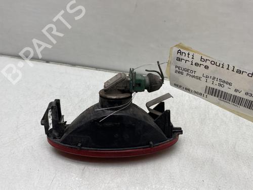 Used Rear fog light Rear fog light PEUGEOT 206 Hatchback (2A/C) 1.9 D (69 hp) 20659744 20659744