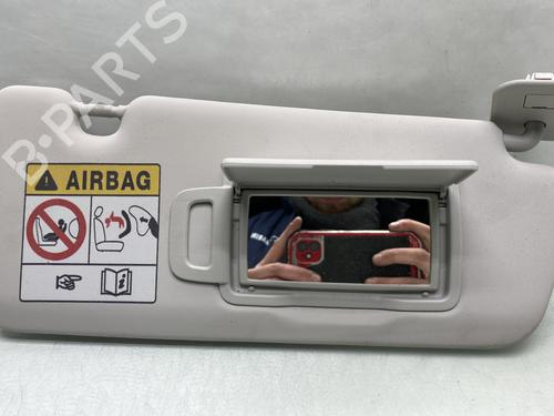 Used Right sun visor RENAULT CLIO V (B7_) 1.5 Blue dCi 85 (B7AG) (86 hp) 29304136