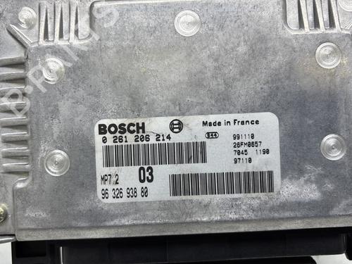 Engine control unit (ECU) CITROËN XSARA (N1) 1.6 i | BP29724786M57 