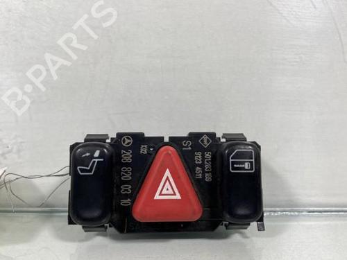 Used Warning switch Warning switch MERCEDES-BENZ E-CLASS (W210) E 220 CDI (210.006) (125 hp) 20019015 20019015