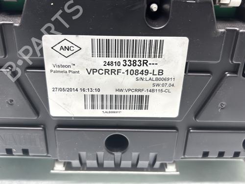 Instrument cluster RENAULT CLIO IV (BH_) 1.2 TCe 120 (BHM0) | BP28281948C47 