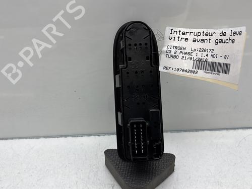 Used Left front window switch Left front window switch CITROËN C3 II (SC_) 1.4 HDi 70 (SC8HZC, SC8HR0, SC8HP4) (68 hp) 27173798 27173798