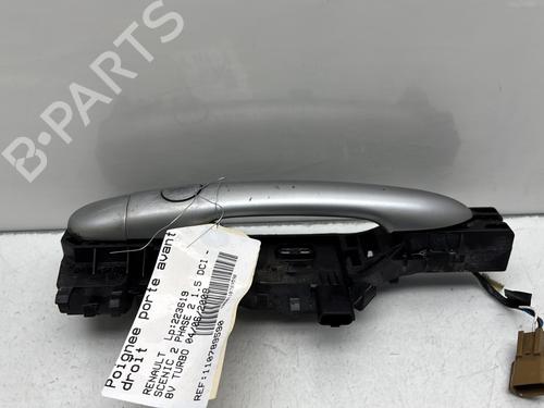 Klamka zewnętrzna drzwi przednich prawych RENAULT SCÉNIC II (JM0/1_) 1.5 dCi (JM1E, JM16) | BP29897488C129
