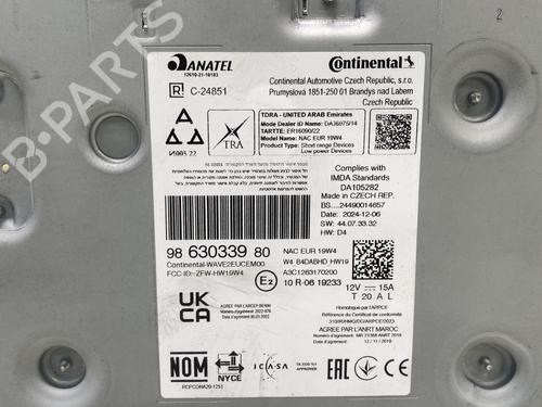 Radio CITROËN C5 AIRCROSS (A_) 1.2 Hybrid 136 (ARHPYJ) | BP32682484E6 - Image 4