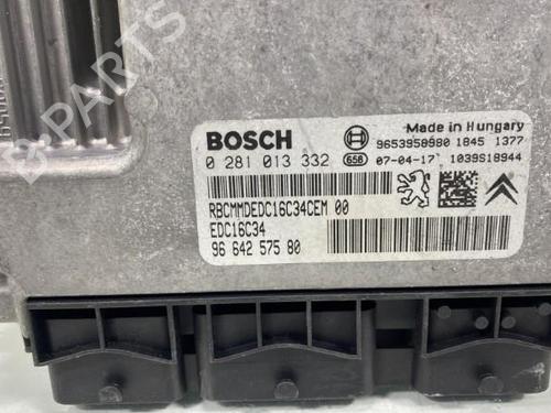 Engine control unit (ECU) PEUGEOT 307 (3A/C) 1.6 HDi 110 | BP21196523M57 