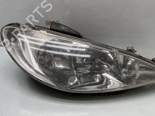 Used Right headlight PEUGEOT 206 CC (2D) 1.6 16V (2DNFUF, 2DNFUR) (109 hp) 29430938