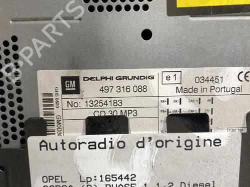 Radio OPEL CORSA D (S07) 1.3 CDTI (L08, L68) | BP20034509E6 