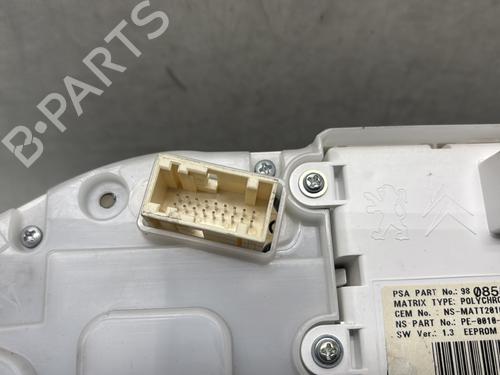 Instrument cluster PEUGEOT 2008 I (CU_) 1.2 VTi | BP28522824C47