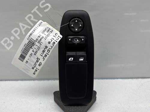 Used Left front window switch PEUGEOT 208 I (CA_, CC_) 1.6 HDi (92 hp) 30198914