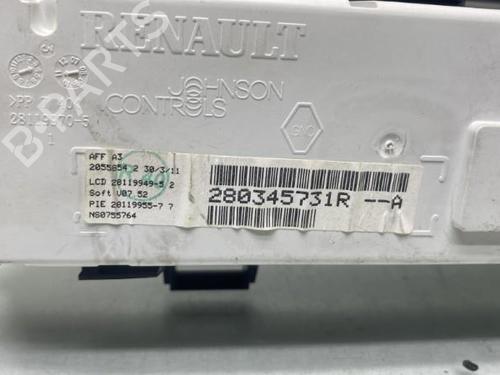 Used Instrument cluster Instrument cluster RENAULT TWINGO II (CN0_) 1.5 dCi 75 (75 hp) 19966625 19966625